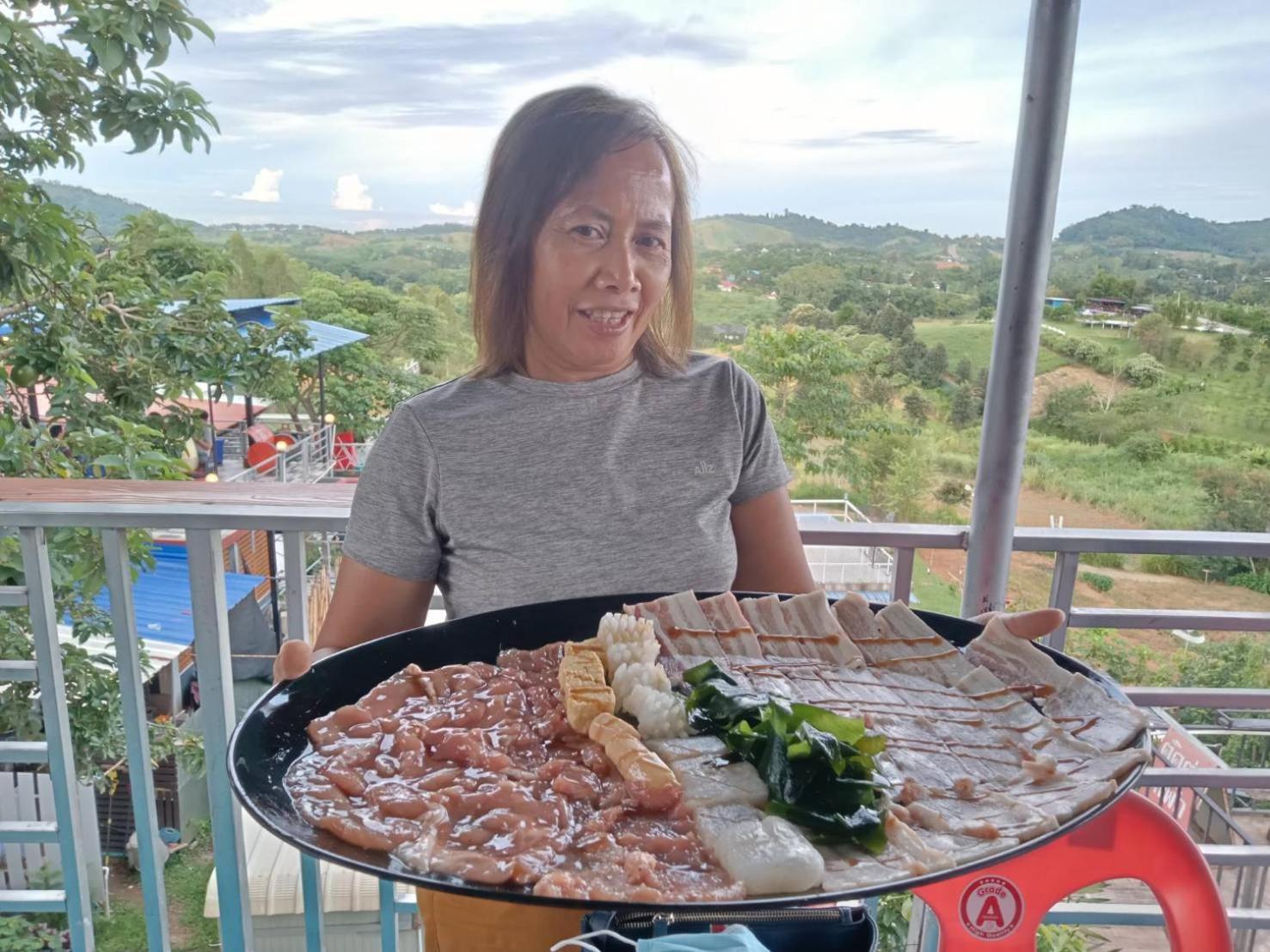 บ้านแช่มช้อย Khao Kho Exterior foto